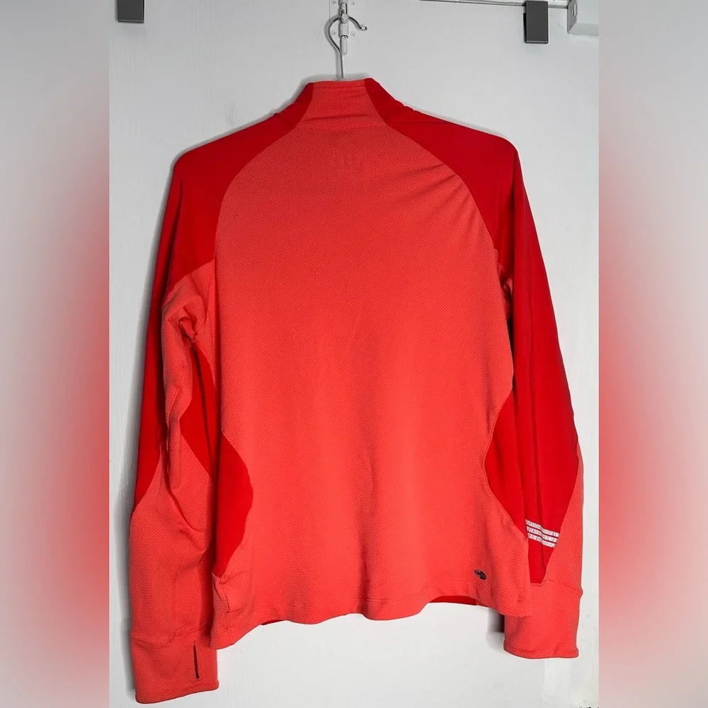 adidas Red Women's Full-Zip Athletic Jacket